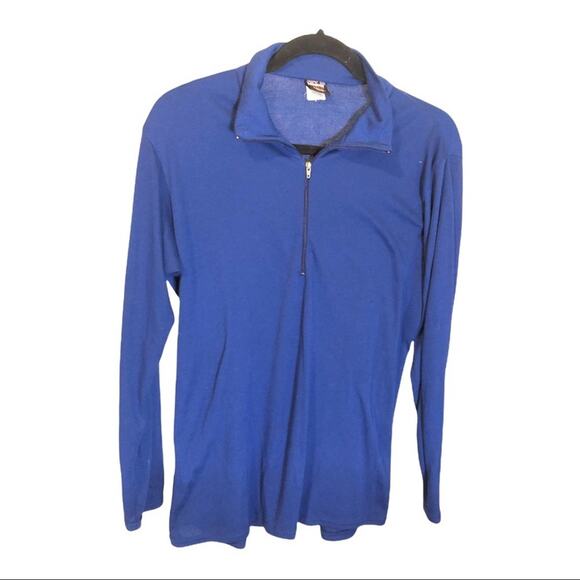 Patagonia Capilene‎ 1/2 Zip Layer Womens Med Blue - Picture 1 of 5